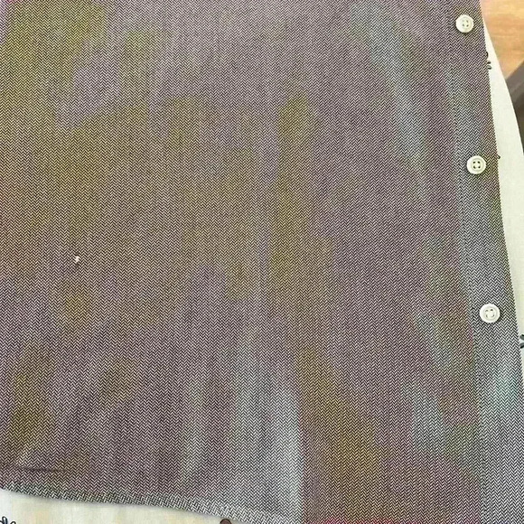 Goodthreads herringbone twill purple shirt. Size XL - Picture 5 of 6